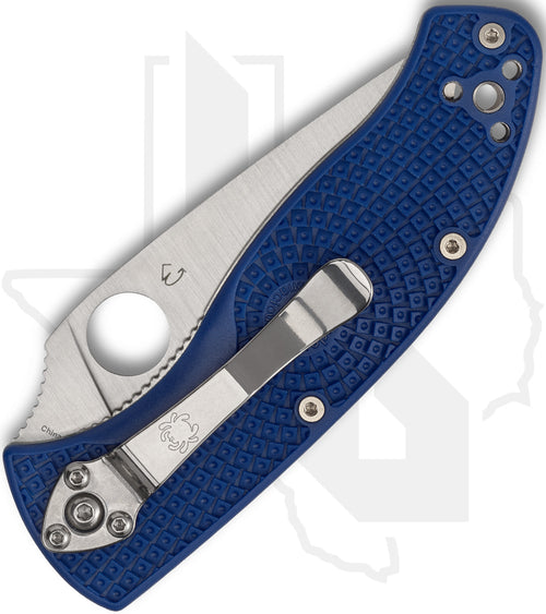 Spyderco Tenacious Lightweight C122PBL - Blue FRN