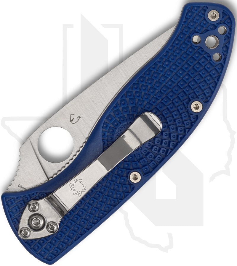 Spyderco Tenacious Lightweight C122PBL - Blue FRN