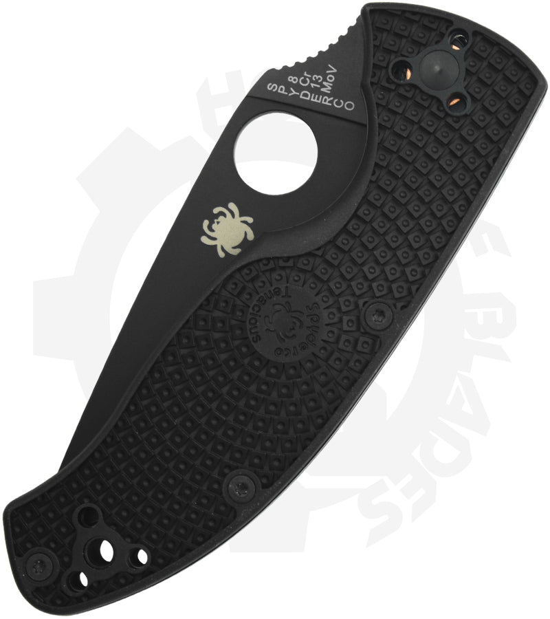 Spyderco Tenacious Lightweight C122PSBBK - Black, Black FRN