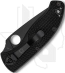 Spyderco Tenacious Lightweight C122PSBBK - Black, Black FRN