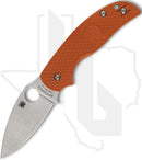 Spyderco Sage 5 Lightweight C123BORP - Burnt Orange FRN