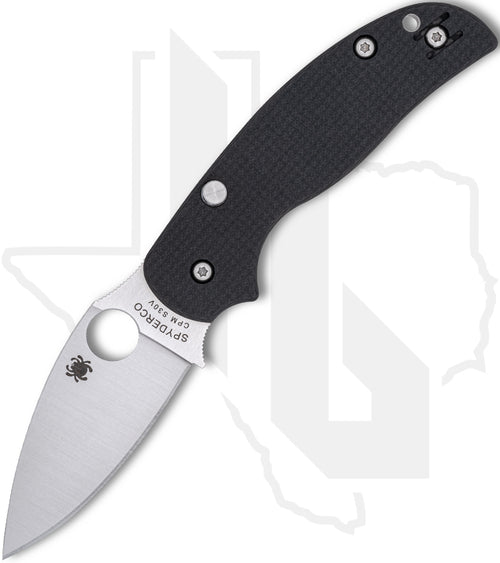 Spyderco Sage 6 C123CFBCLP - Carbon Fiber/G-10 Laminate