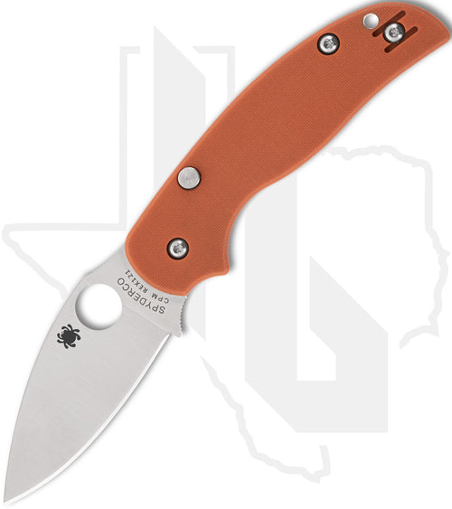 Spyderco Sage 6 C123GPBOR - Burnt Orange G-10