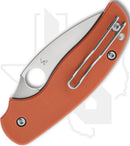 Spyderco Sage 6 C123GPBOR - Burnt Orange G-10