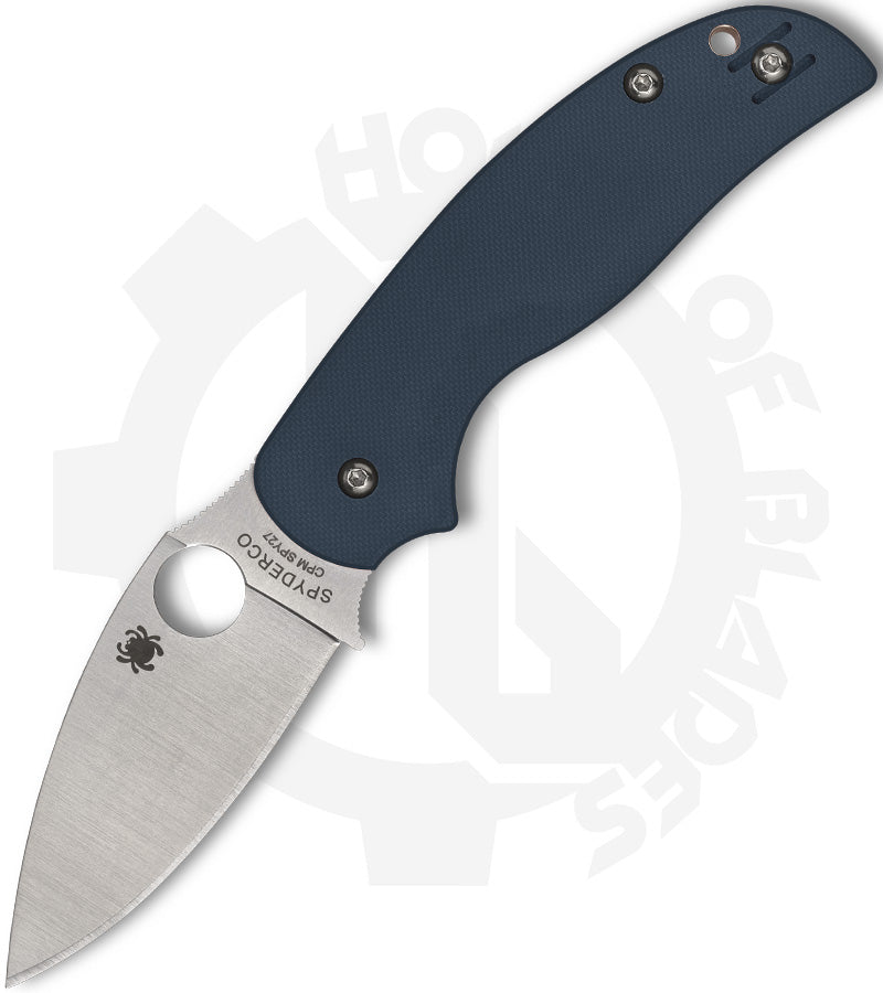 Spyderco Sage 5 C123GPCBL - Cobalt Blue G-10