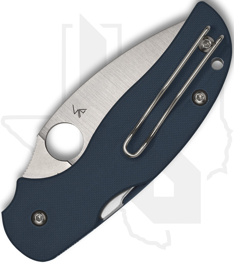 Spyderco Sage 5 C123GPCBL - Cobalt Blue G-10