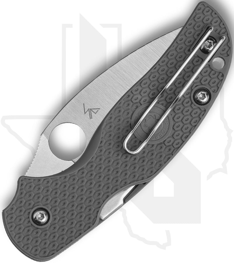 Spyderco Sage 5 Lightweight C123PGY - Gray FRN