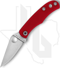 Spyderco Bug C133GRDP - Red G-10