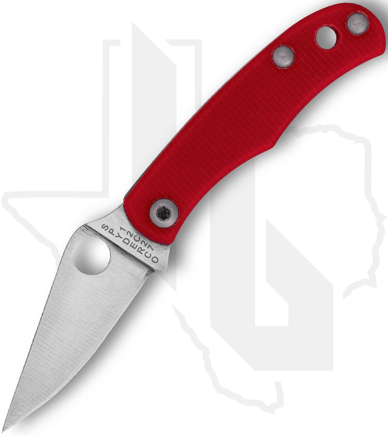 Spyderco Bug C133GRDP - Red G-10