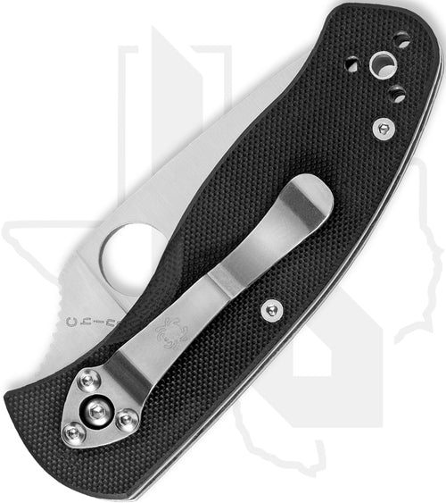 Spyderco Persistence C136GP - Black G-10