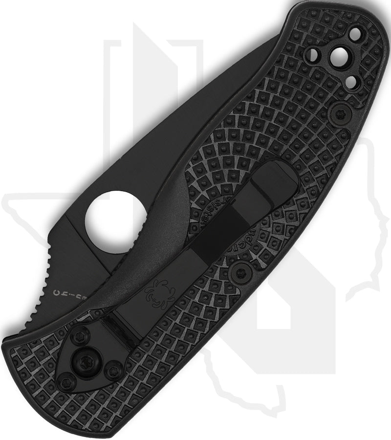 Spyderco Persistence Lightweight C136PBBK - Black, Black FRN