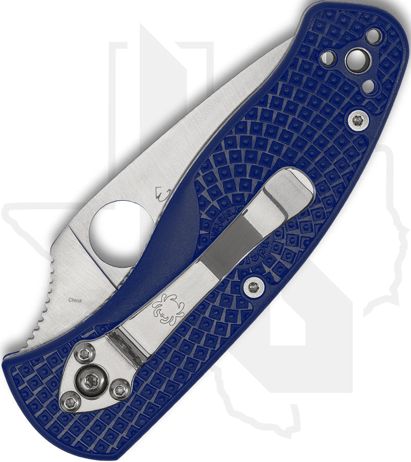 Spyderco Persistence Lightweight C136PBL - Blue FRN