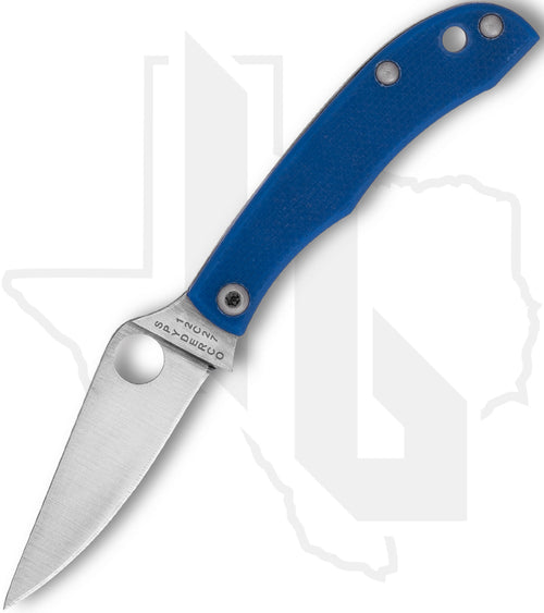 Spyderco Honeybee C137GBLP - Blue G-10