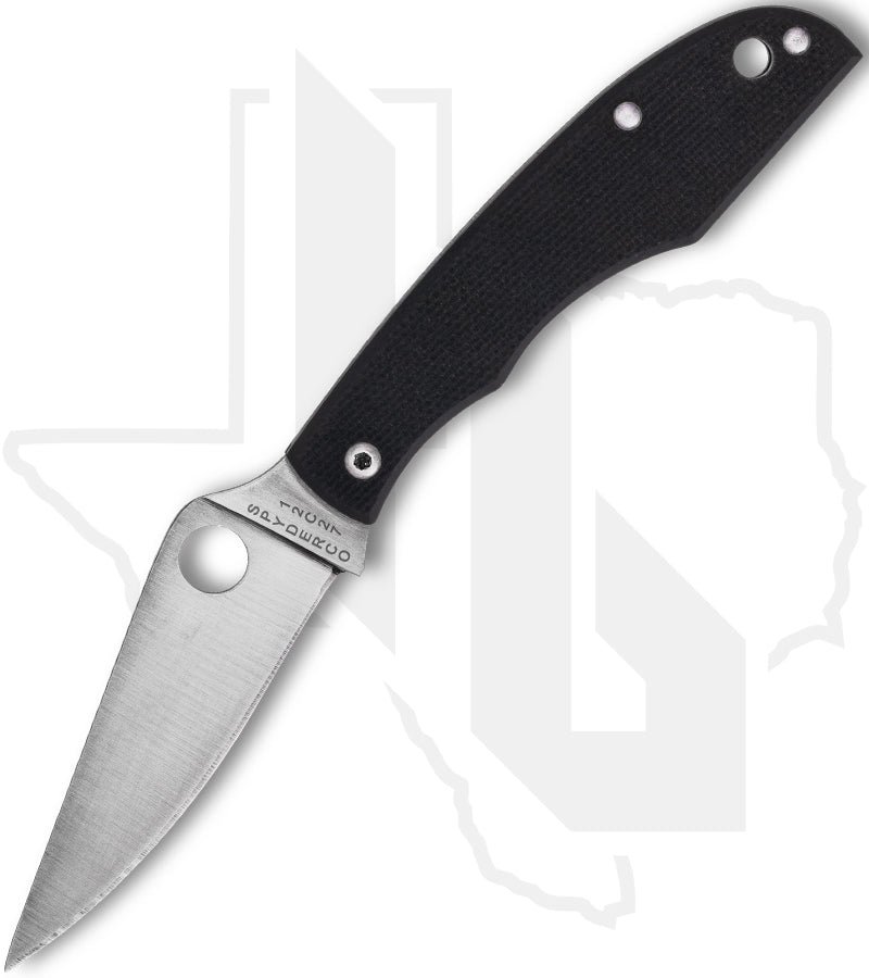 Spyderco Grasshopper C138GBKP - Black G-10