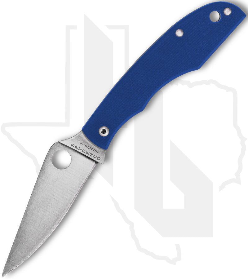 Spyderco Grasshopper C138GBLP - Blue G-10