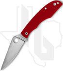 Spyderco Grasshopper C138GRDP - Red G-10