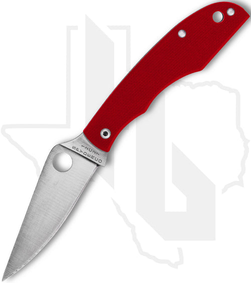 Spyderco Grasshopper C138GRDP - Red G-10