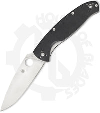 Spyderco Resilience C142GP - Black G-10