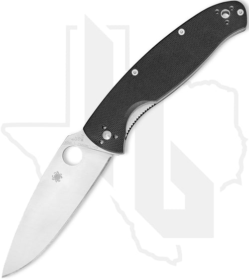 Spyderco Resilience C142GP - Black G-10