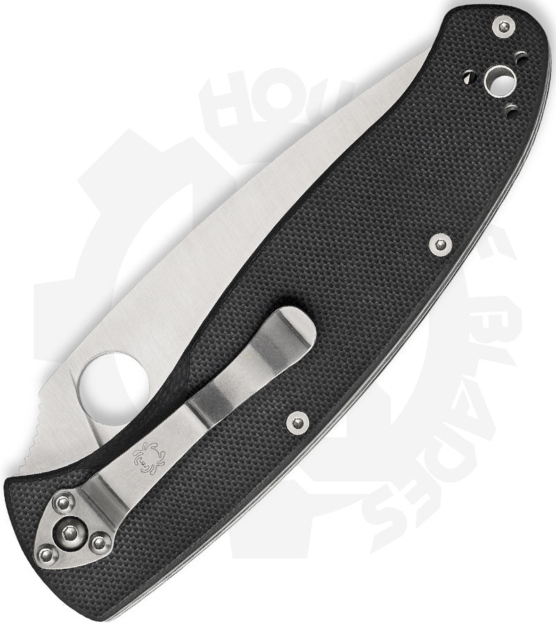 Spyderco Resilience C142GP - Black G-10