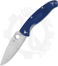 Spyderco Resilience Lightweight C142PBL - Blue FRN