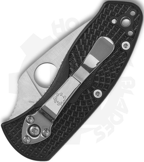 Spyderco Ambitious Lightweight C148PBK - Black FRN