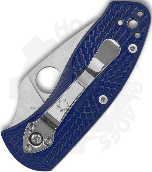 Spyderco Ambitious Lightweight C148PBL - Blue FRN