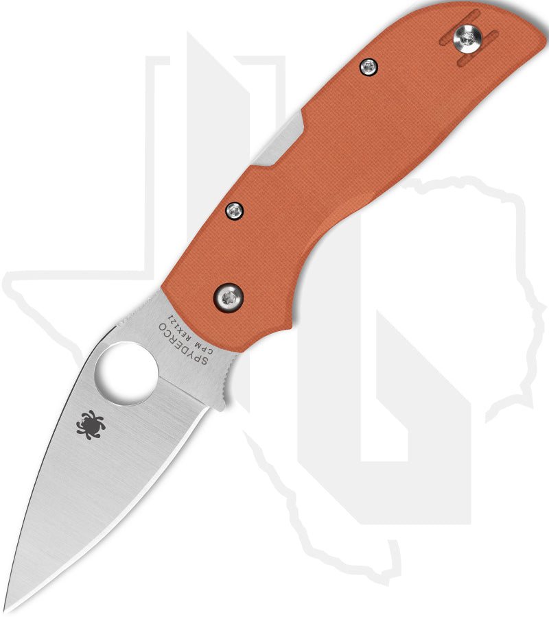 Spyderco Chaparral C152GPBOR - Burnt Orange G-10