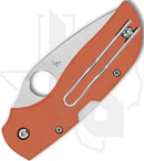 Spyderco Chaparral C152GPBOR - Burnt Orange G-10