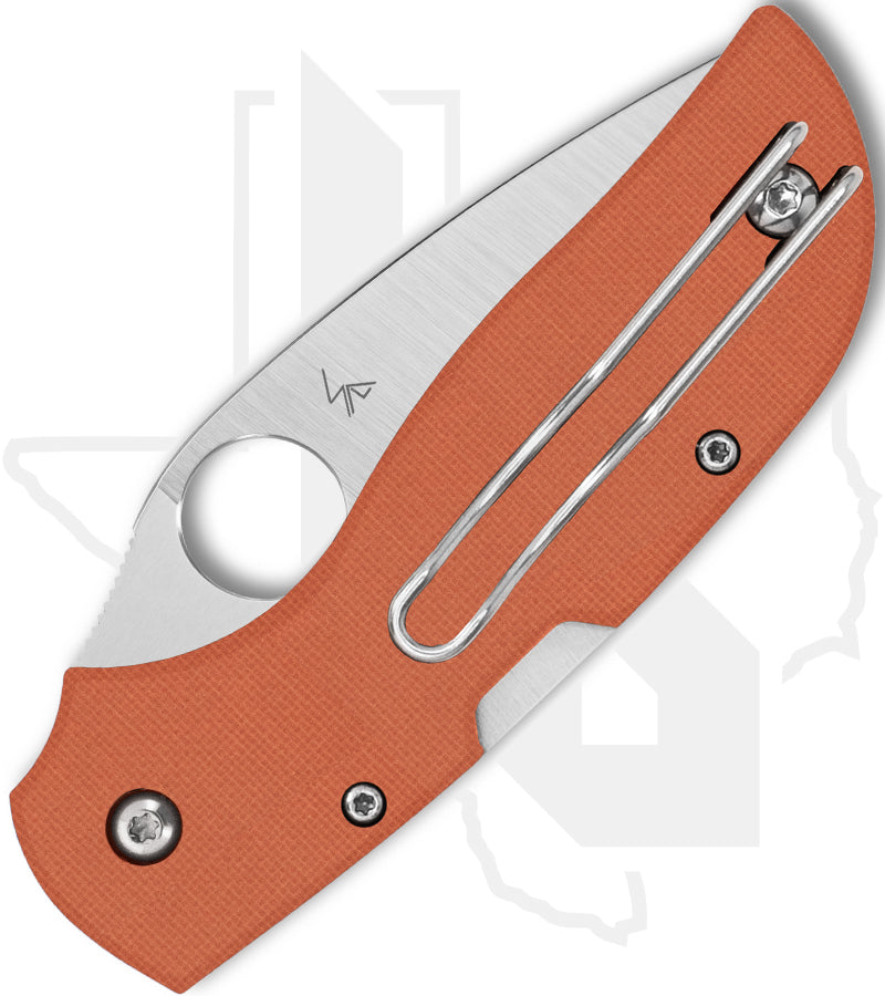 Spyderco Chaparral C152GPBOR - Burnt Orange G-10