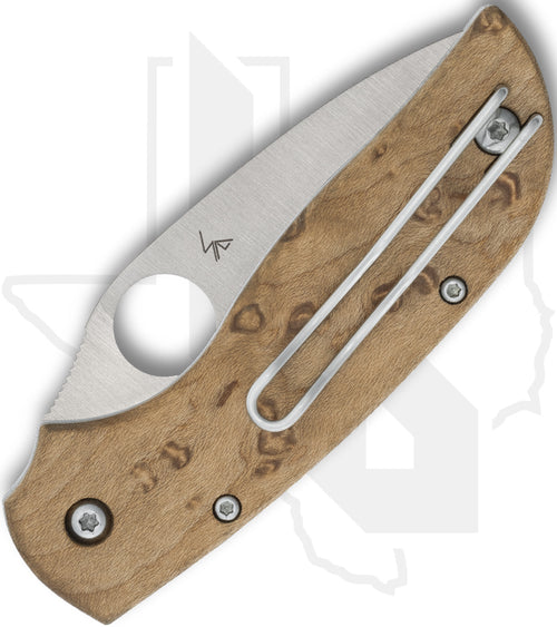 Spyderco Chaparral C152NLWDP - Maple Wood
