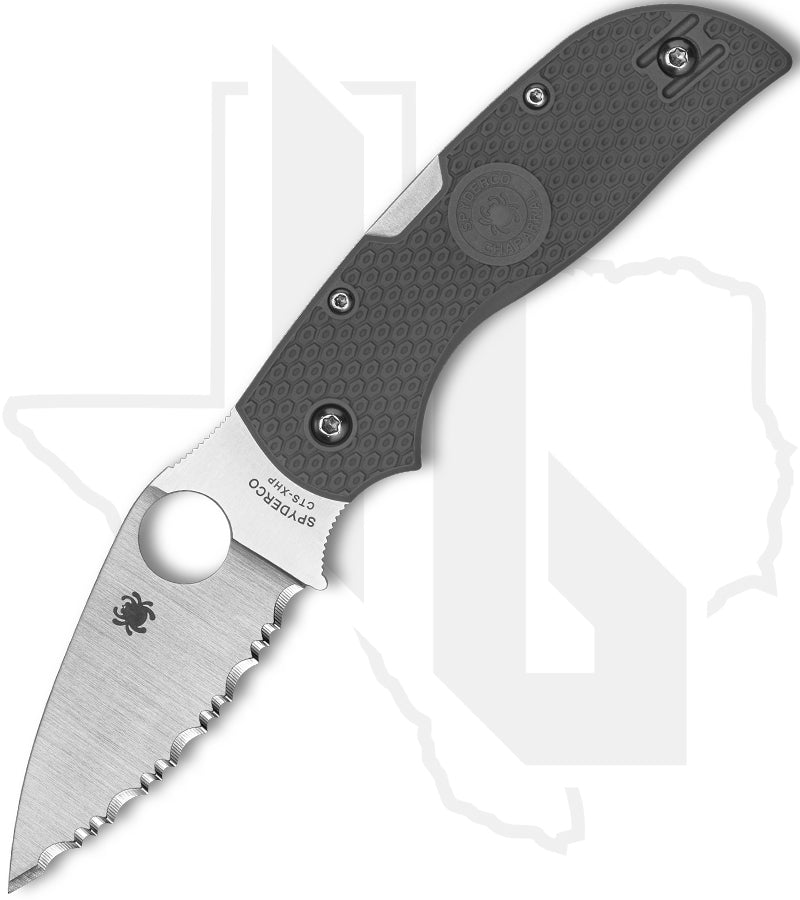 Spyderco Chaparral Lightweight C152SGY - Grey FRN