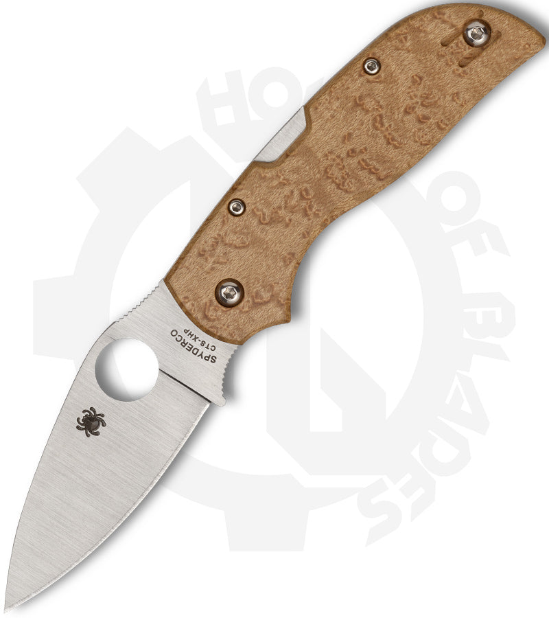 Spyderco Chaparral C152WDP - Maple Wood
