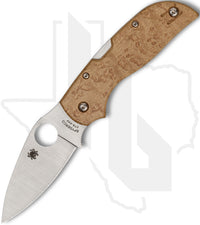 Spyderco Chaparral C152WDP - Maple Wood