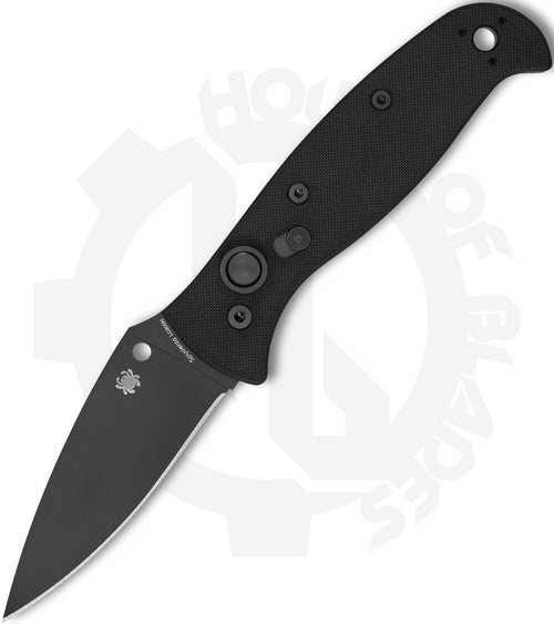 Spyderco Autonomy 2 C165GPBBK2 - Black, Black G-10