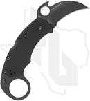 Spyderco Karahawk C170GBBKP - Black, Black G-10