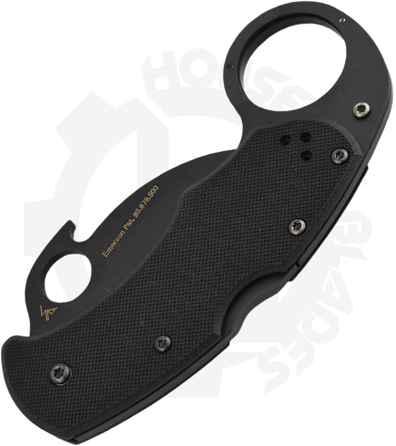 Spyderco Karahawk C170GBBKP - Black, Black G-10