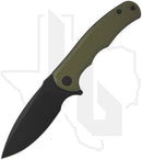 CIVIVI Mini Praxis C18026C-1 - OD Green G-10, Black Stonewashed