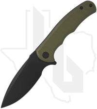 CIVIVI Mini Praxis C18026C-1 - OD Green G-10, Black Stonewashed
