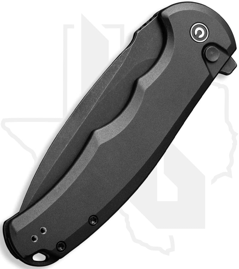 CIVIVI Button Lock Praxis C18026E-1 - Black, Aluminum