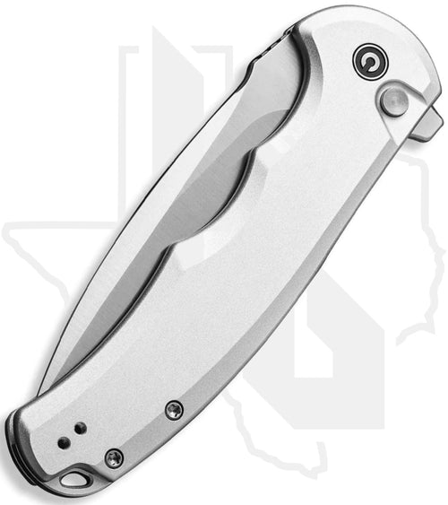 CIVIVI Button Lock Praxis C18026E-2 - Aluminum, Satin