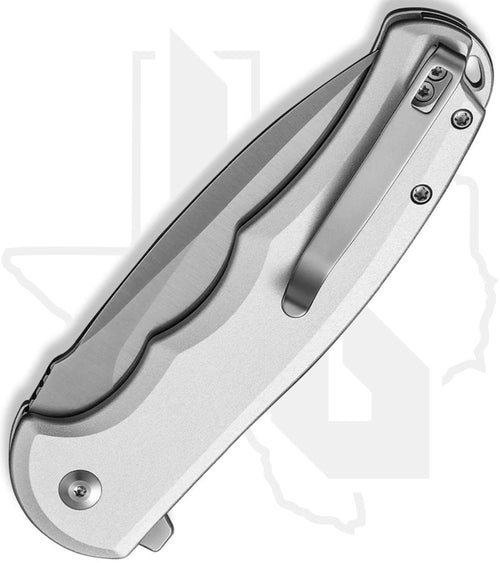 CIVIVI Button Lock Praxis C18026E-2 - Aluminum, Satin