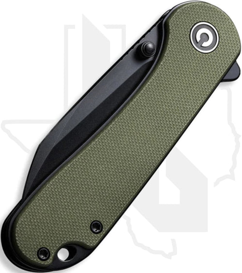 CIVIVI Elementum C18062AF-2 - OD Green G-10, Black