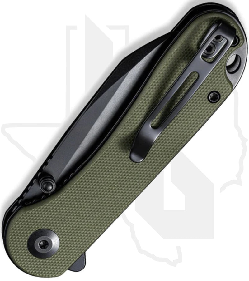 CIVIVI Elementum C18062AF-2 - OD Green G-10, Black