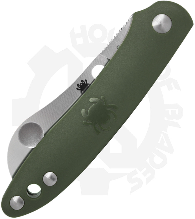 Spyderco Roadie C189PGR - Olive Green FRN