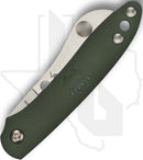 Spyderco Roadie C189PGR - Olive Green FRN