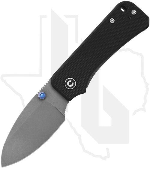 CIVIVI Baby Banter C19068S-1 - Black G-10, Stonewashed