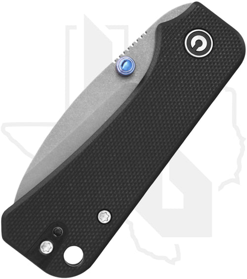 CIVIVI Baby Banter C19068S-1 - Black G-10, Stonewashed