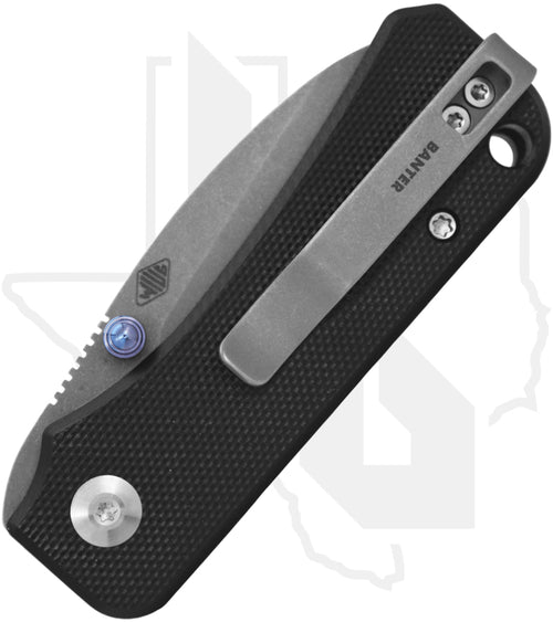 CIVIVI Baby Banter C19068S-1 - Black G-10, Stonewashed