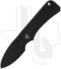 CIVIVI Baby Banter C19068S-2 - Black G-10, Black Stonewashed